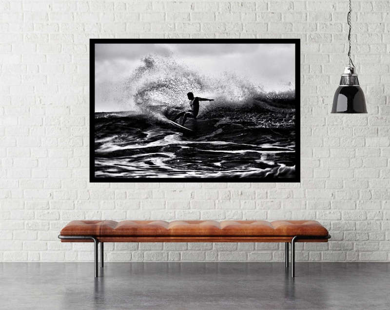 Surf At Hawaii by Yu Cheng - Sport Poster