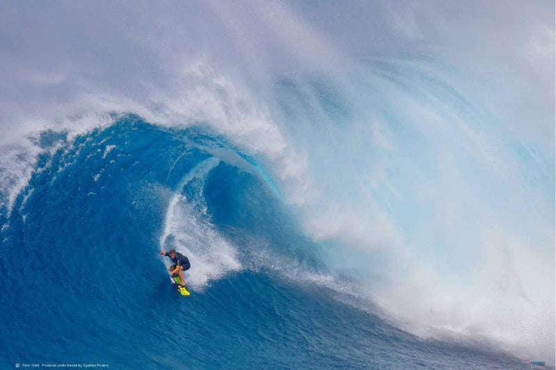 Surfing Jaws by Peter Stahl - Sport Poster
