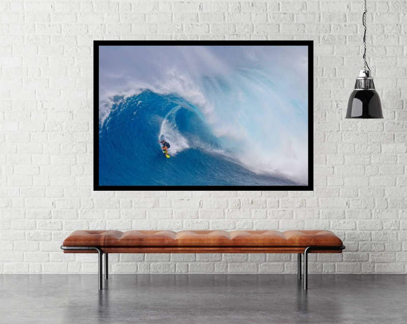 Surfing Jaws by Peter Stahl - Sport Poster
