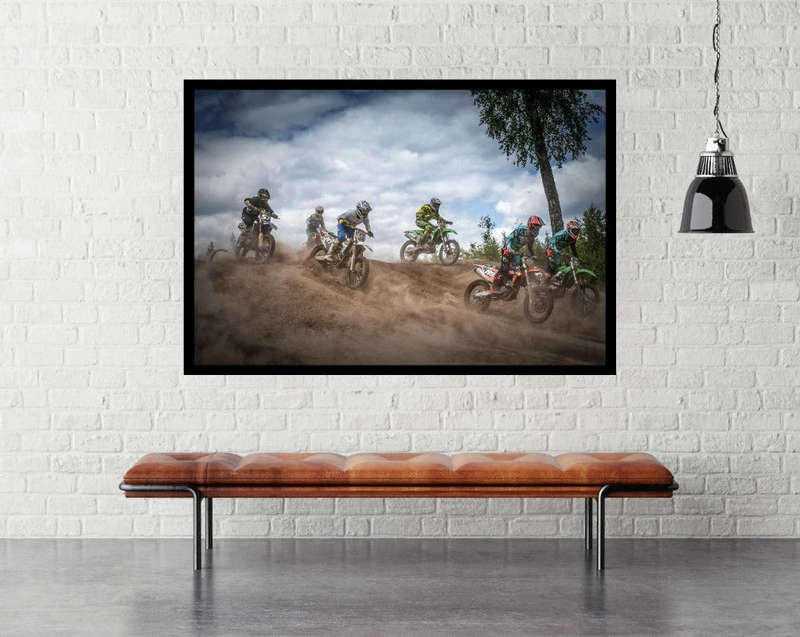 Swedish Championships In Motocross 2016 by Benny Pettersson - Sport Poster - MotoX Poster