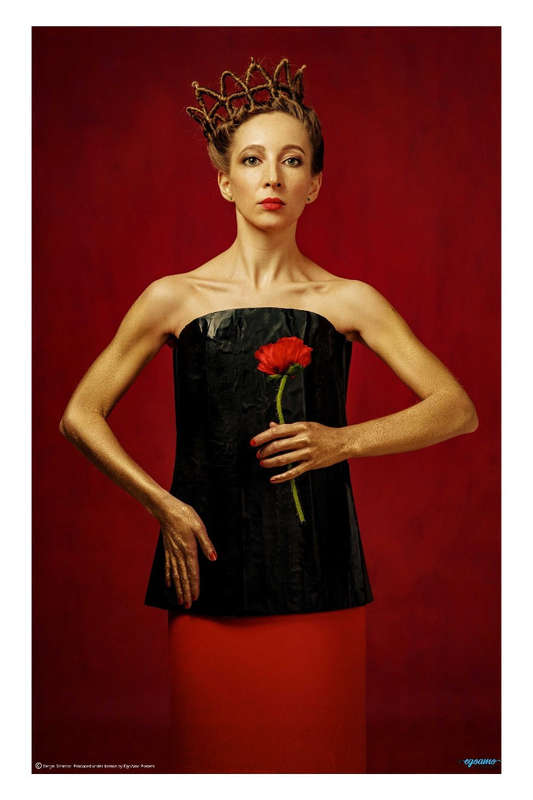 Symmetry by Sergei Smirnov - Portrait Photography poster
