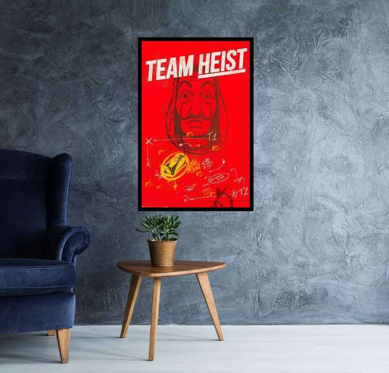Money Heist -Team Heist Poster