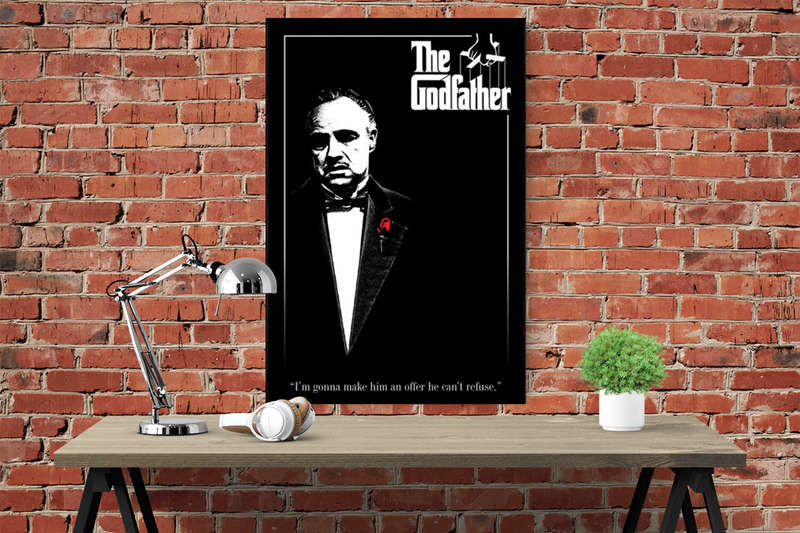 The Godfather Movie Poster