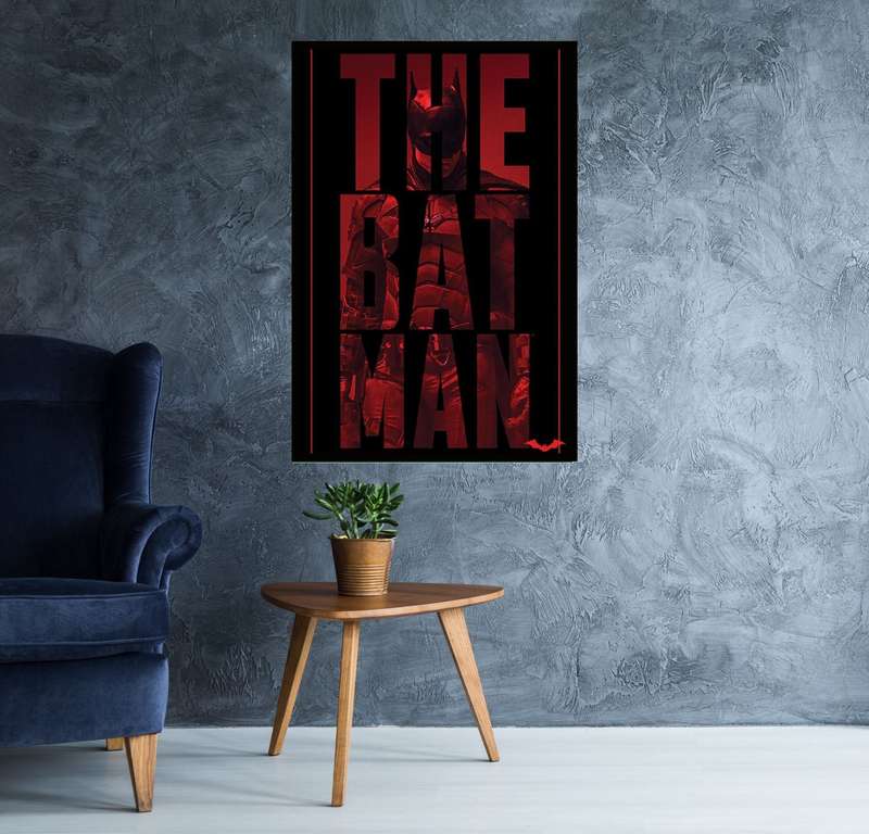 The Batman - Red Bat Poster