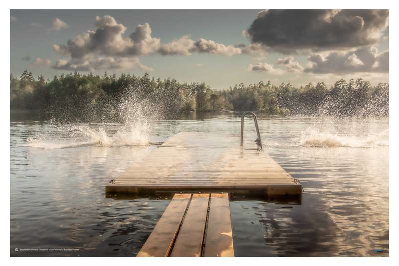 The Diving Board by Stephanie Kleimann - Photography poster