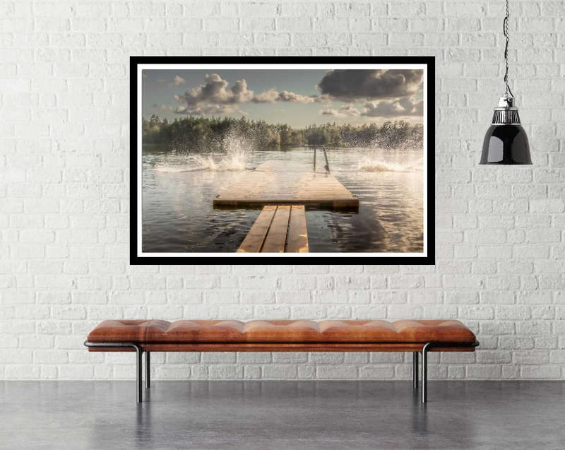 The Diving Board by Stephanie Kleimann - Photography poster