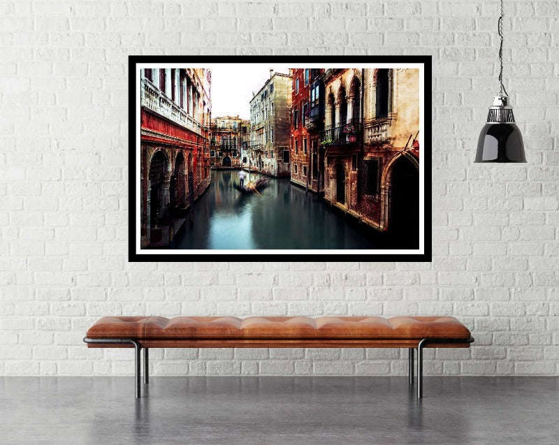 The Gondolier by Carmine Chiriaco - Travel Photography Poster