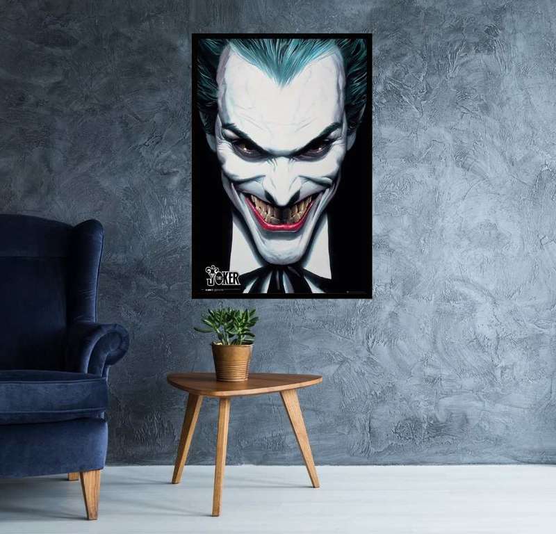 The Joker Comic Art Poster