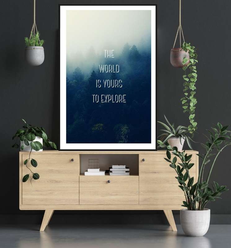 EgoAmo Original - The World is Yours to Explore Poster