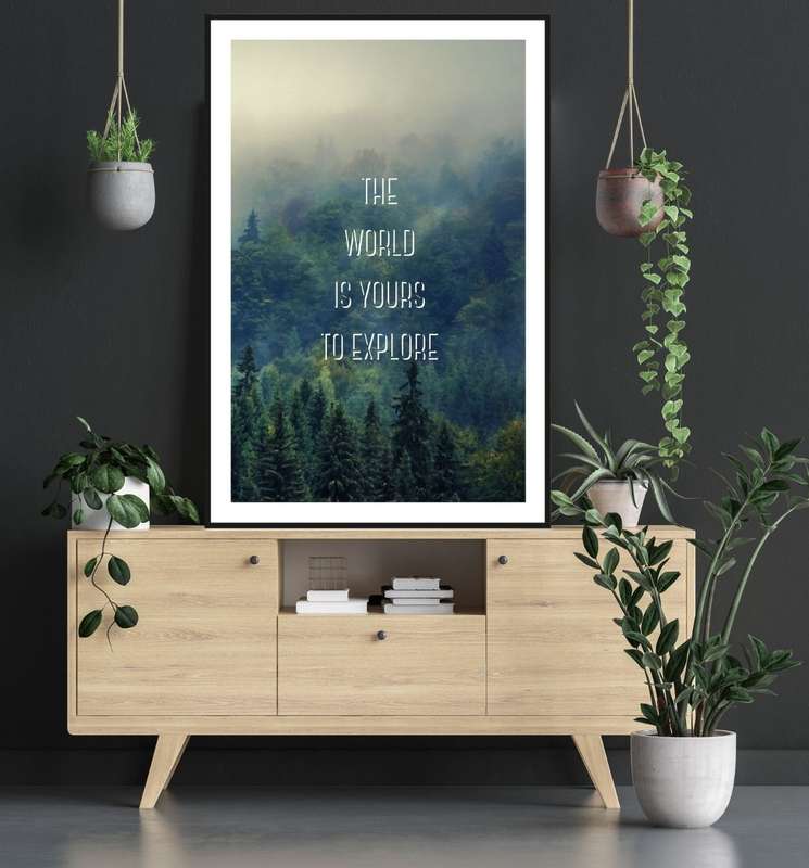 EgoAmo Original - The World is Yours to Explore Poster