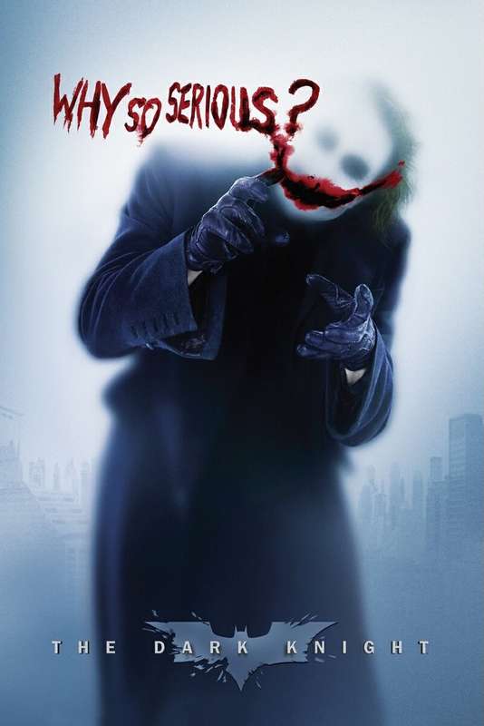 The Dark Knight - "Why So Serious" Joker Poster