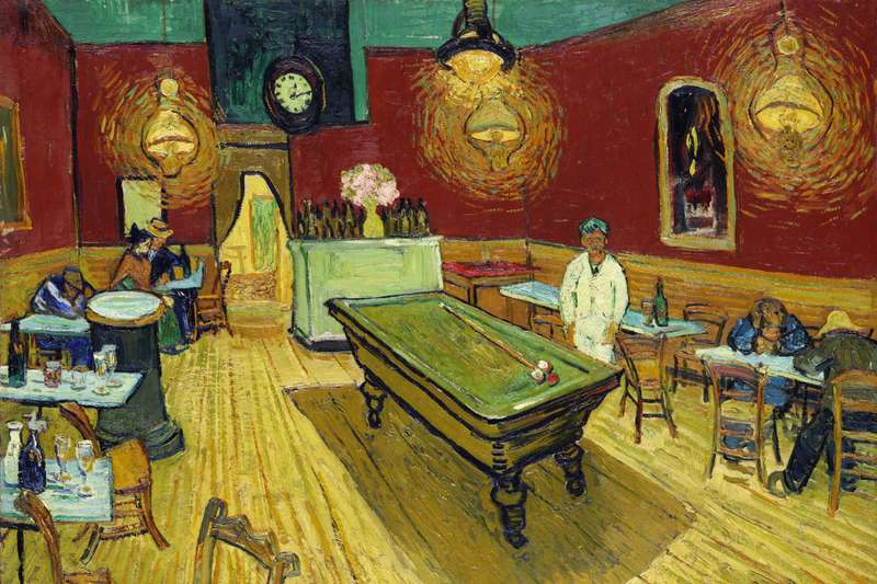 Vincent Van Gogh - The Night Cafe (1888) Poster