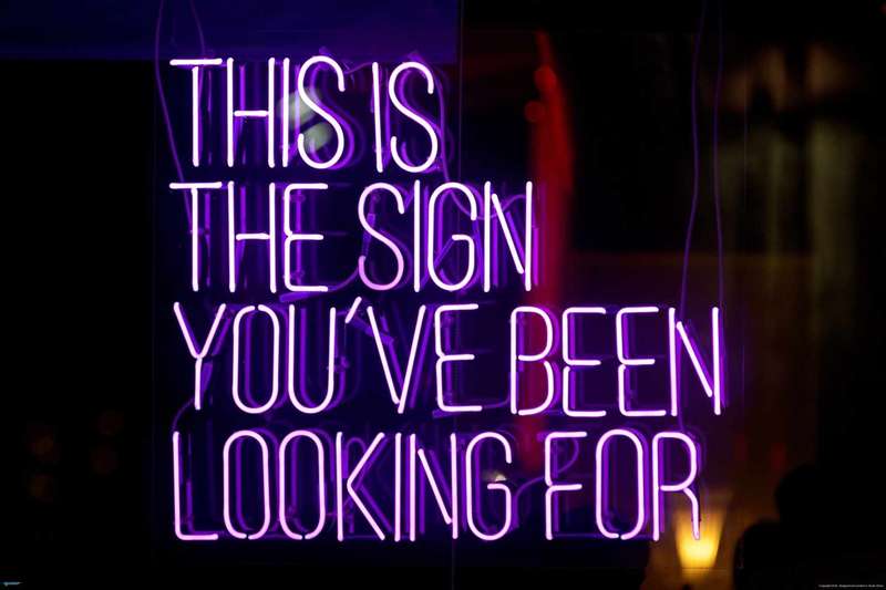 EgoAmo Original - This is the sign you have been looking for Pop Art Poster