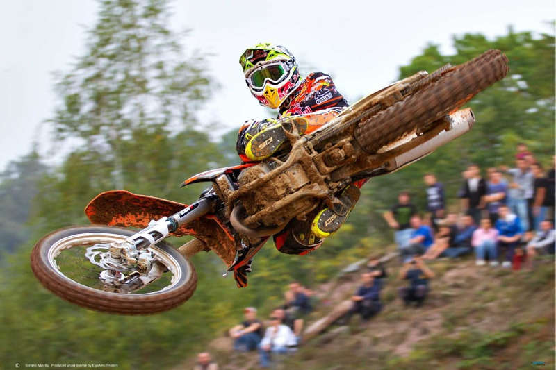 Tony Cairoli Whip Look - Maggiora Mx Opening by Stefano Minella - Sport Poster