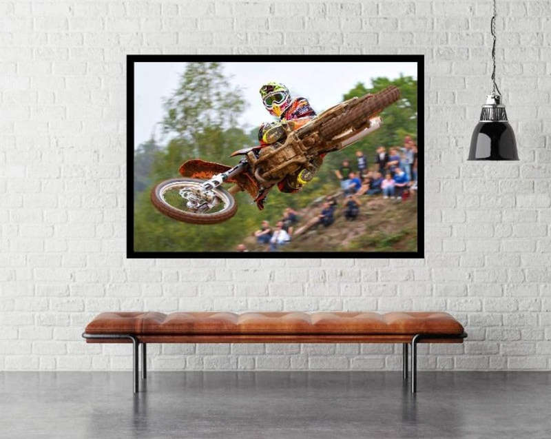 Tony Cairoli Whip Look - Maggiora Mx Opening by Stefano Minella - Sport Poster