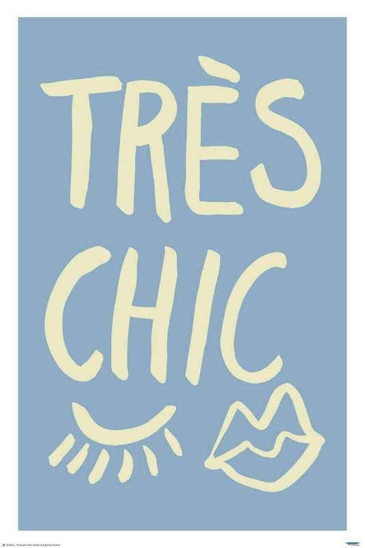 TrAus Chic Blue - Art Poster