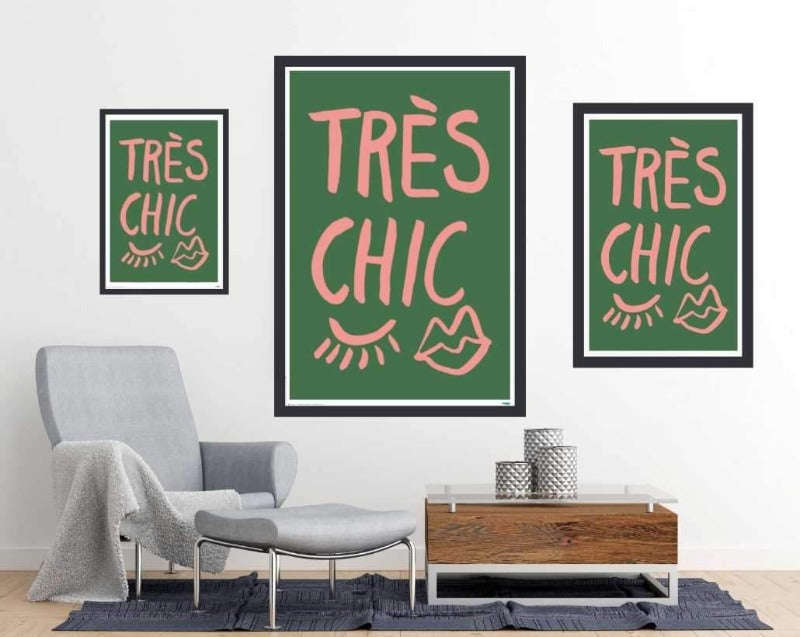 TrAus Chic Green - Art Poster