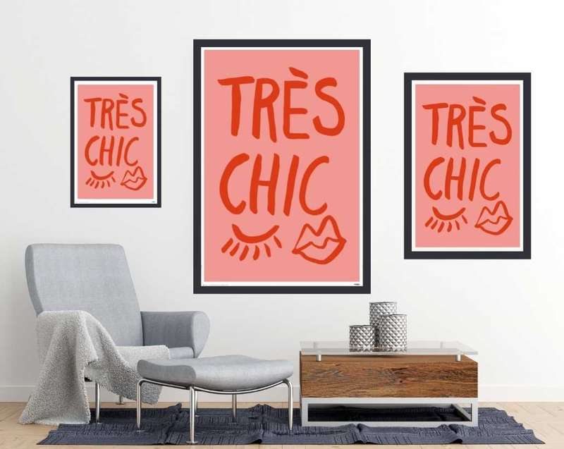 TrAus Chic Pink - Art Poster