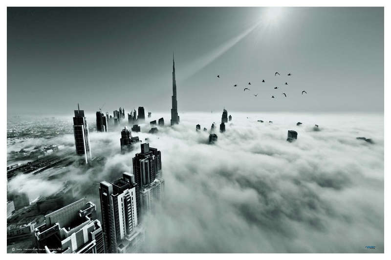 Up and Above by Naufal - Travel Photography Poster
