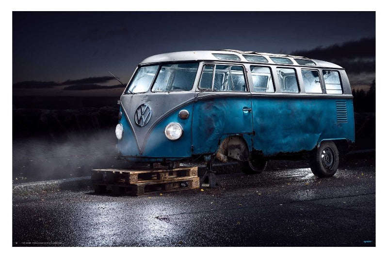 VW Kleinbus by Petri Dansten - Photography Poster