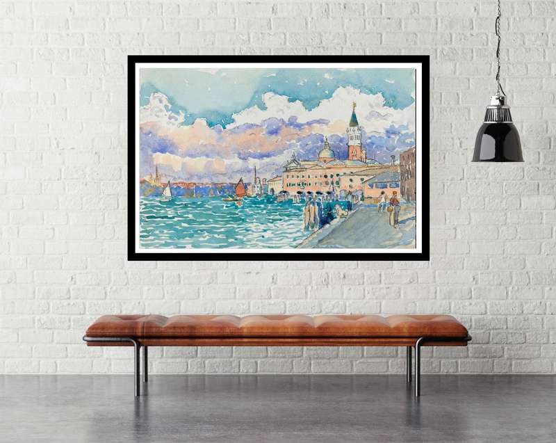 Venice by Henri Edmond Cross- Art Poster