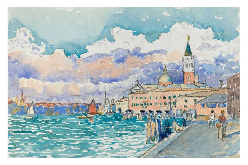 Venice by Henri Edmond Cross- Art Poster