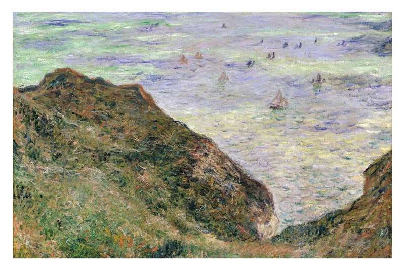 View Over the Sea (1882) by Claude Monet - Art Poster
