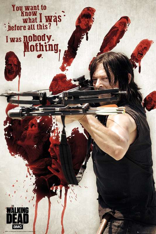 Walking Dead - Bloody Hand Poster