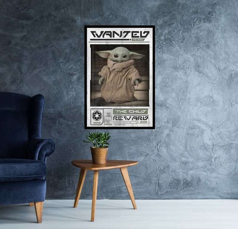 Star Wars: The Mandalorian - Wanted the Child Poster
