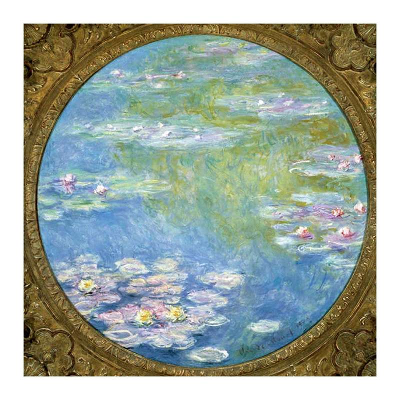 Water Lilies (1908) by Claude Monet - Art Poster