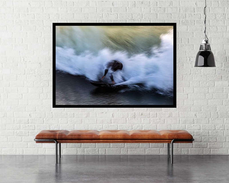 Wave Dip by Massimo Della Latta - Sport Poster
