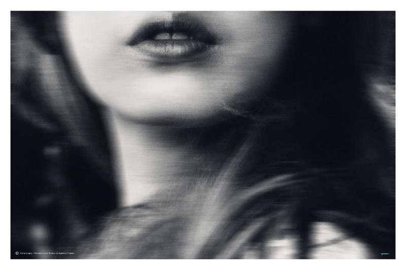 Your lips making everything strange by Kahar Lagaa  - Photography poster