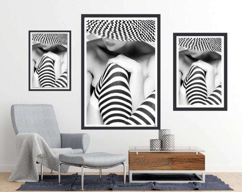 Zagging that Zig by Howard Ashton-Jones - Photography  Poster