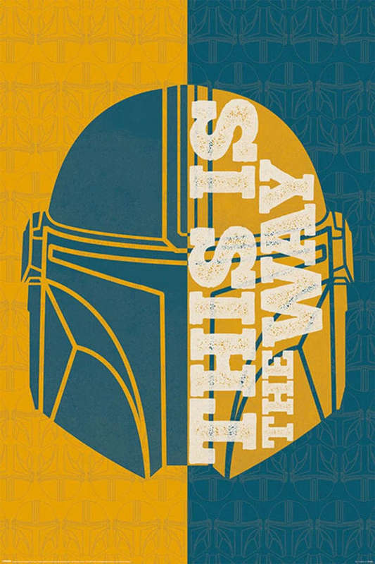 Star Wars: Mandalorian This is the Way Poster