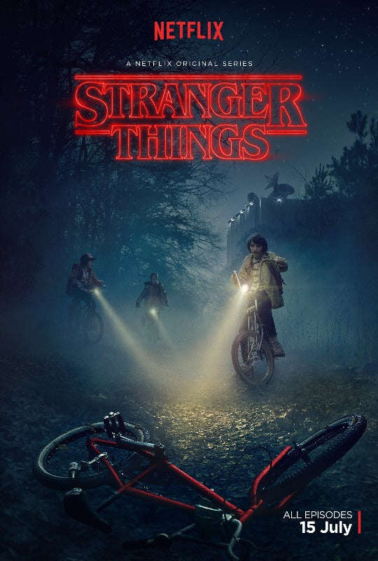 Stranger Things - Bikes Poster