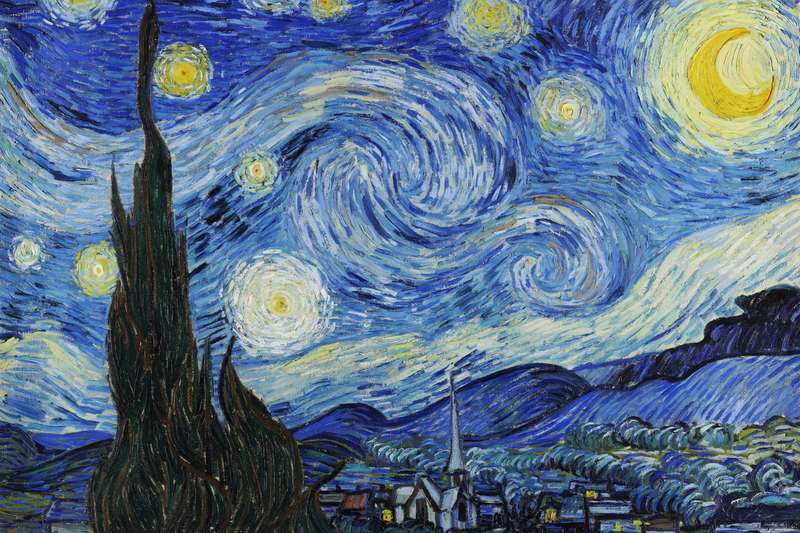 Vincent Van Gogh - Starry Night (1889) Poster