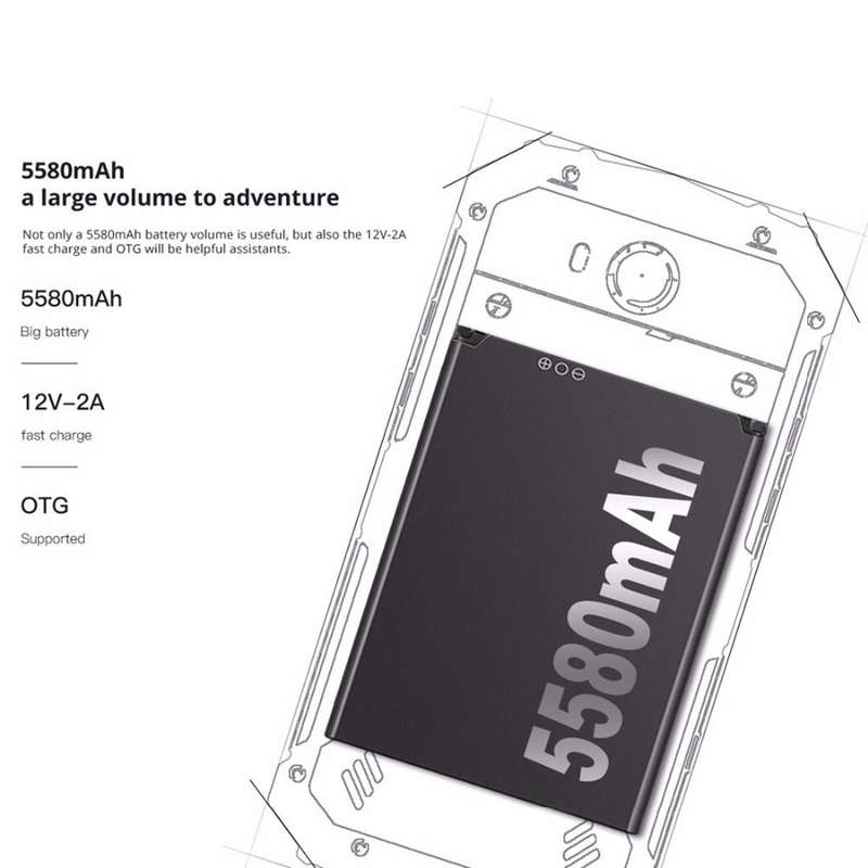 Doogee S60 Rugged Android Phone (Black)