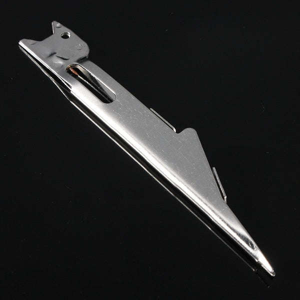 Tie Fast Knot Tying Tool Fly Fish Fishing Line Tyer With Hook Eye Cleaner Silver