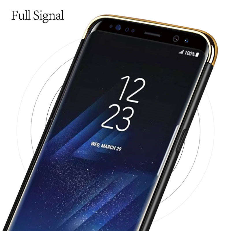 3 in 1 Plating Batman Shockproof Phone Cases For Samsung Galaxy Note ... - Gold / For Samsung Note 8