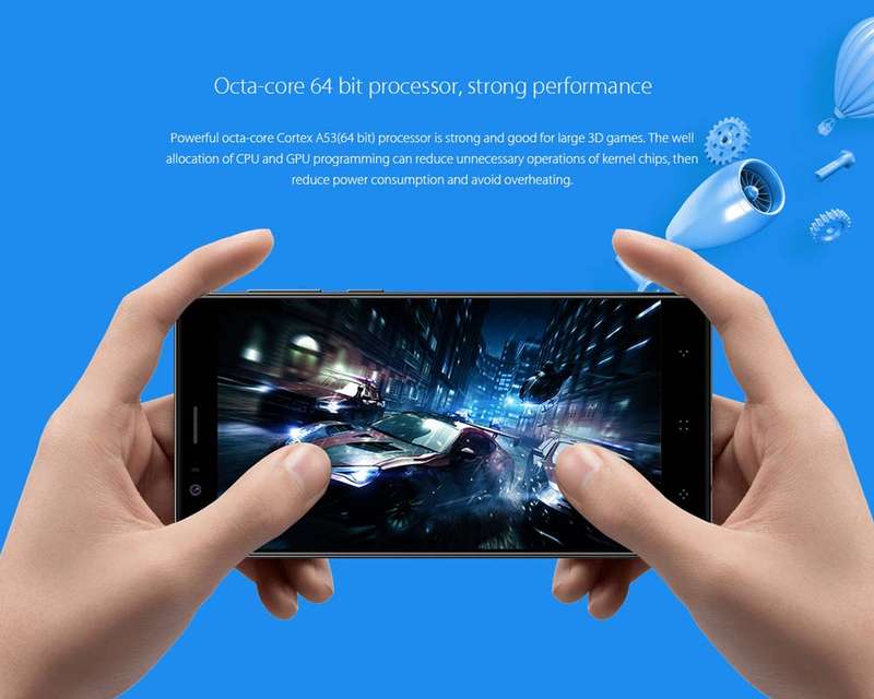 Elephone P8 Mini Android Phone (Black)