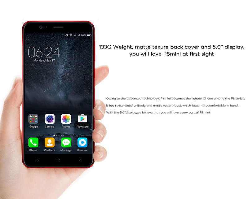 Elephone P8 Mini Android Phone (Black)
