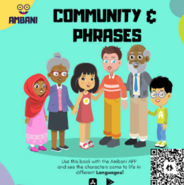 AMBANI AFRICA | COMMUNITY AND PHRASES (Boardbook)