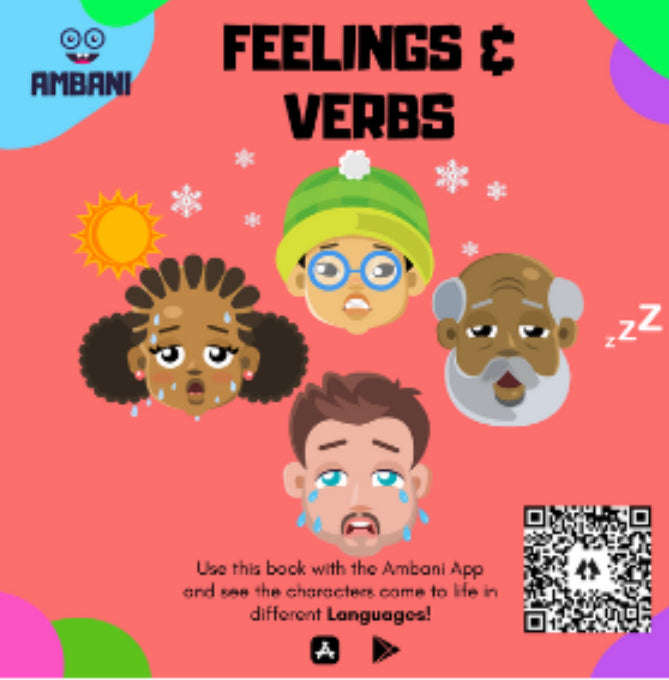AMBANI AFRICA | FEELINGS AND VERBS (Boardbook)