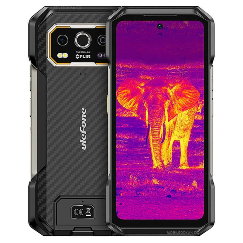 Ulefone Armor 27T Pro Thermal Rugged Phone 12GB RAM 256GB ROM - Dual SIM - Black