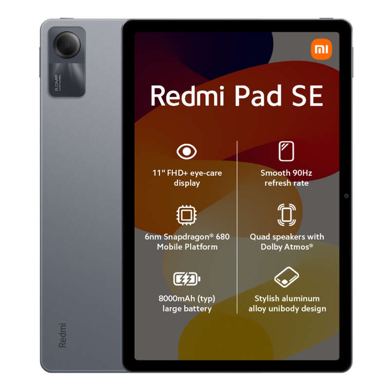 Xiaomi Redmi Pad SE 4GB RAM 128GB ROM - Graphite Gray