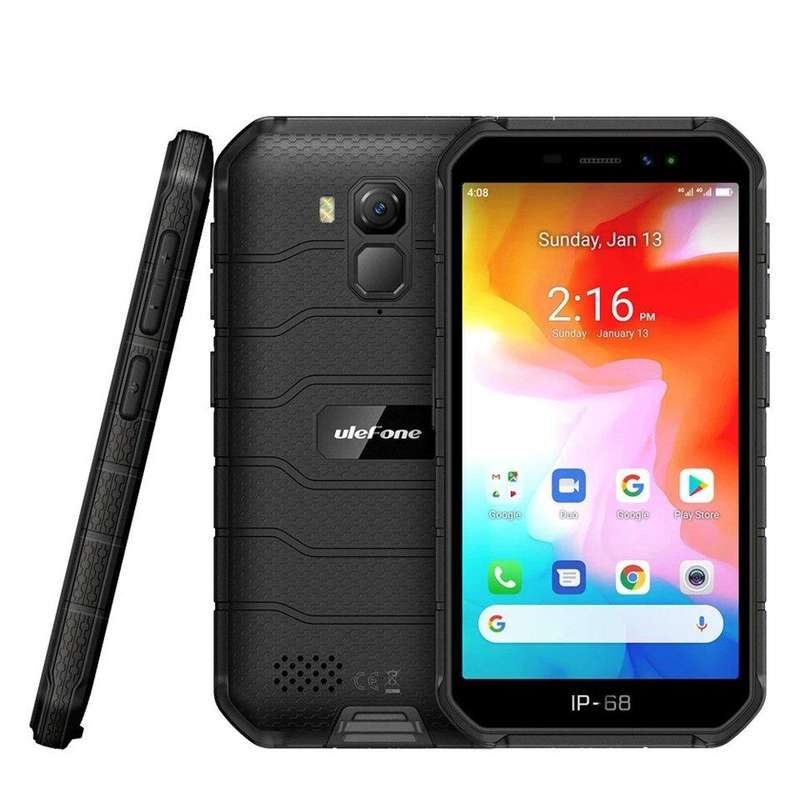 Ulefone Armor X7 Pro 32GB 4G Dual-SIM Rugged Smartphone (Black)
