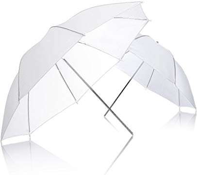 Neewer 2.6M x 3M/8.5ft x 10ft Background Support System and 800W 5500K Umbrellas Softbox Continuo...