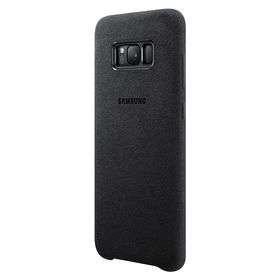 Samsung Galaxy S8+ Alcantara Cover - Silver