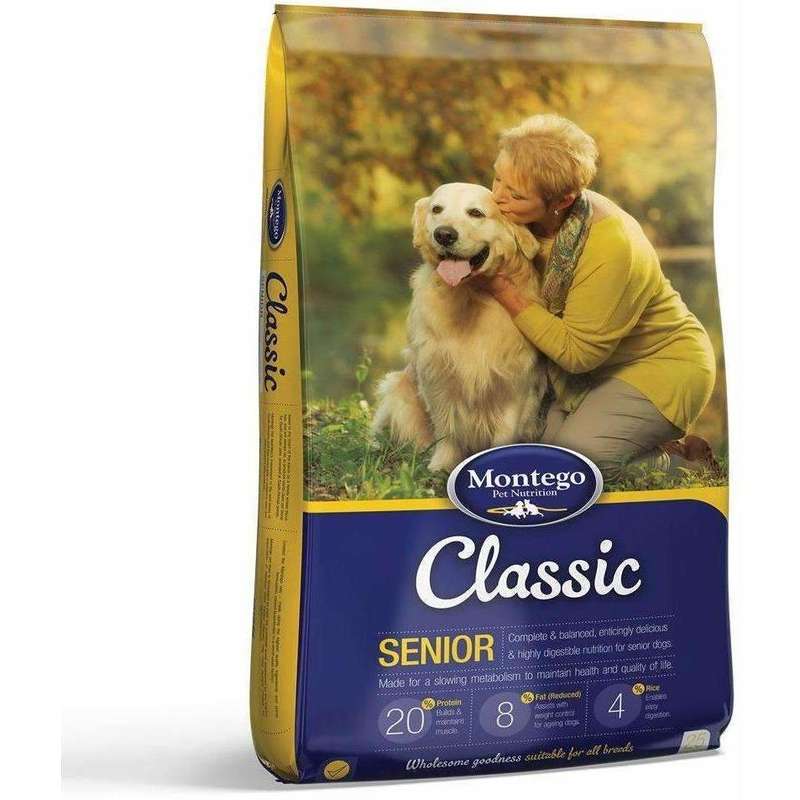Montego Classic Senior 25kg Dog food