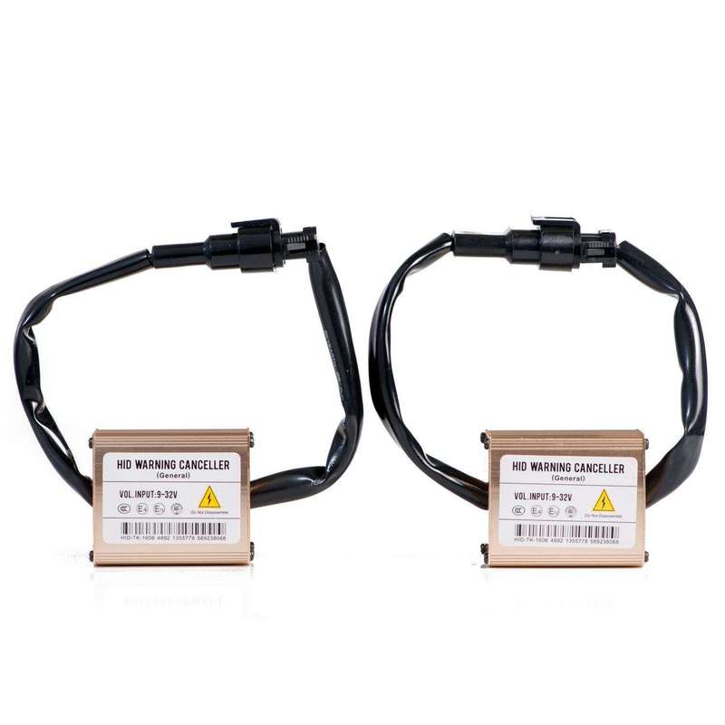 Xenon HID Canbus Decoder Warning Canceller Capacitor Anti-Flicker Fit All HID Conversion Kit Ball...